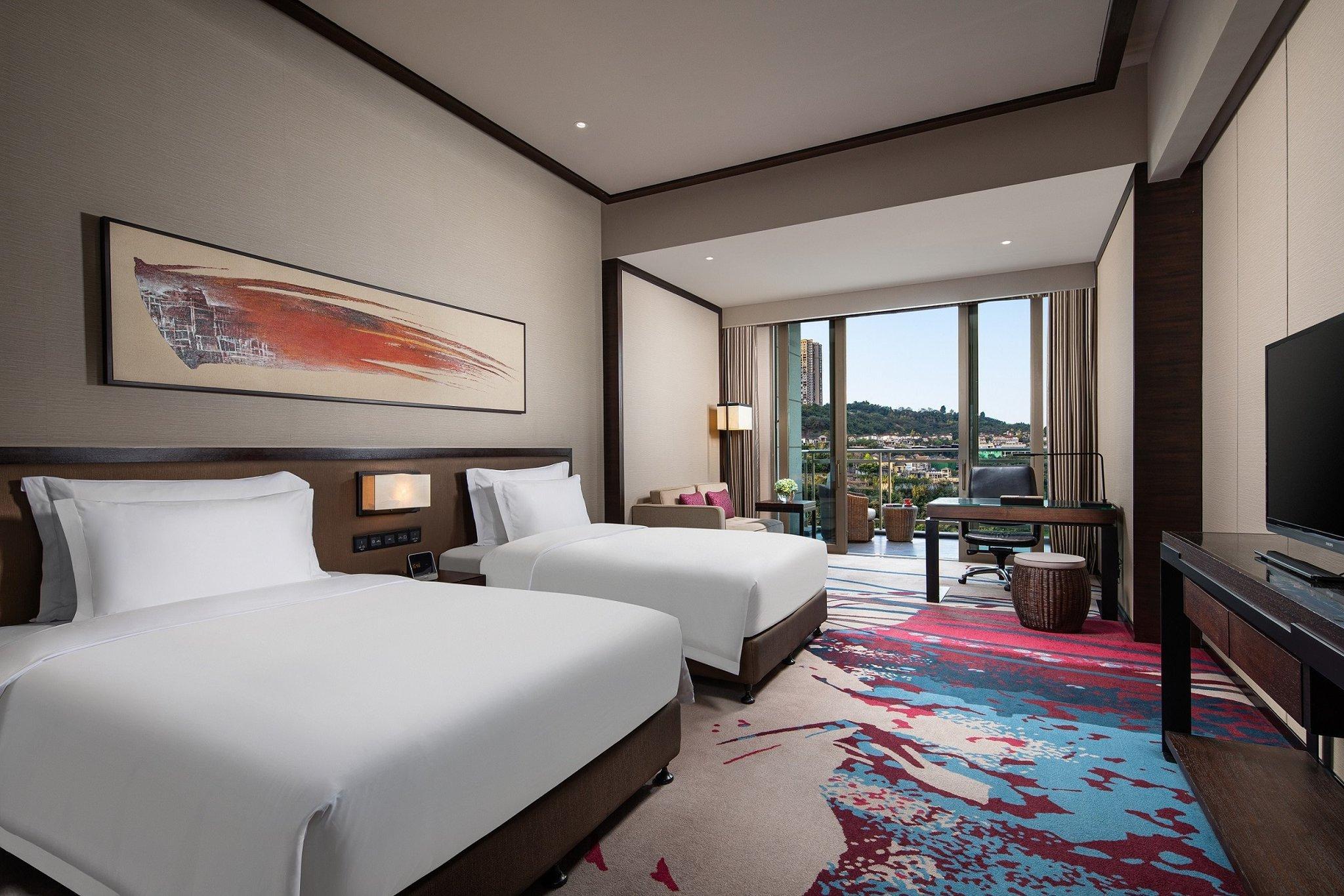ホテル Crowne Plaza Chongqing New North Zone By Ihg エクステリア 写真