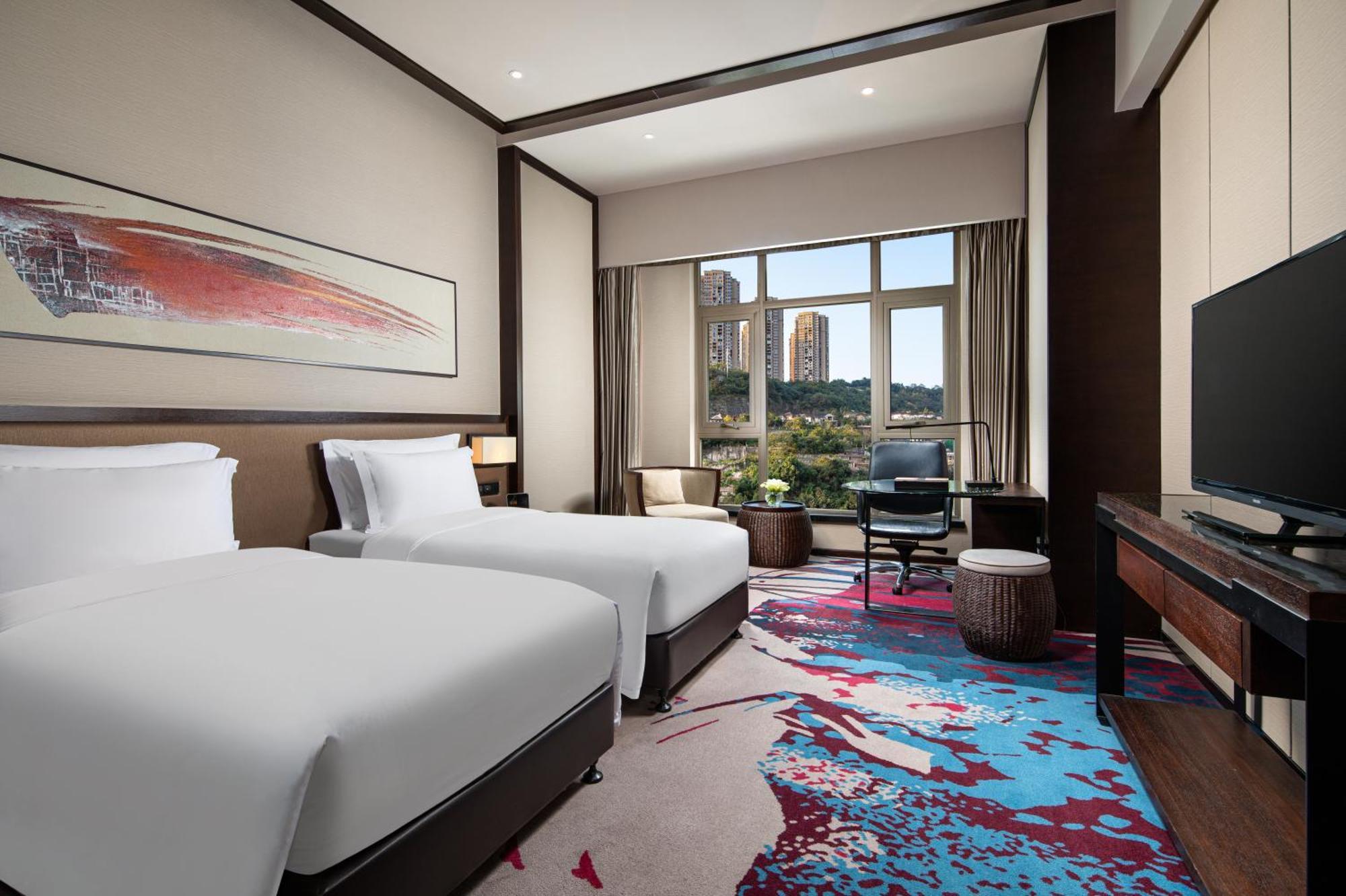 ホテル Crowne Plaza Chongqing New North Zone By Ihg エクステリア 写真